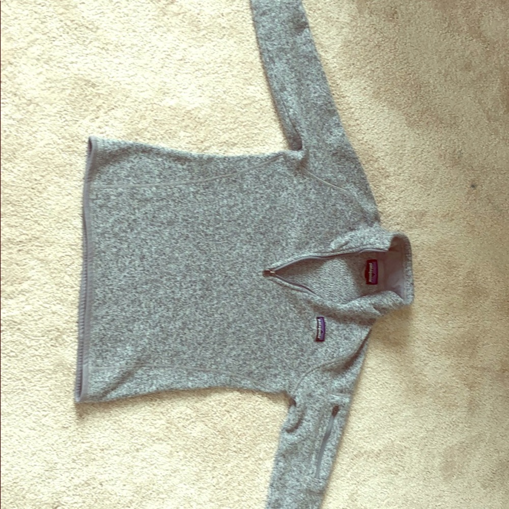 Patagonia 1/4 zip fleece jacket